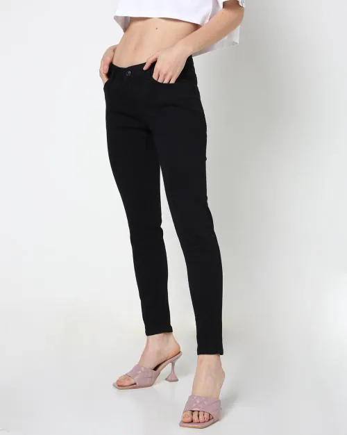 Low-Rise Skinny Jeans