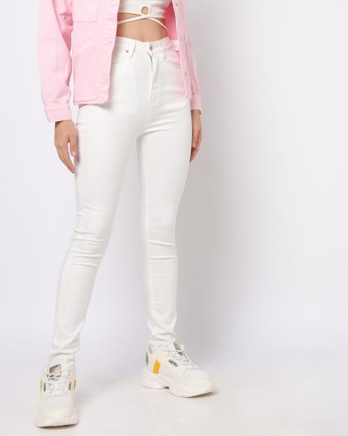 High-Rise Skinny Jeans