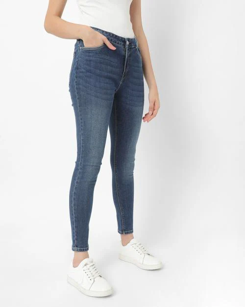 High-Rise Skinny Jeans