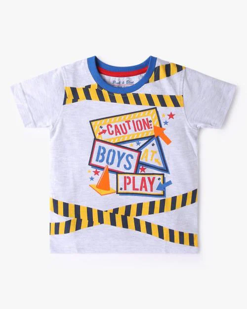 Printed Crew-Neck T-Shirt