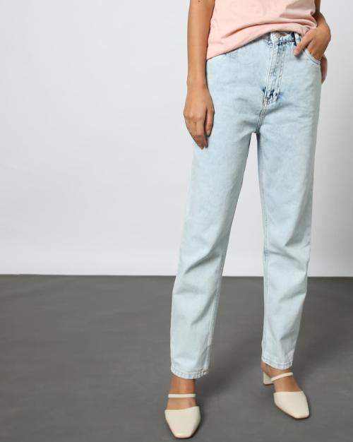 Women Mid-Rise Relaxed Fit Jeans