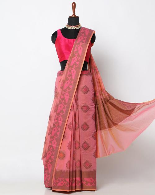 Cotton Multi Buta Saree