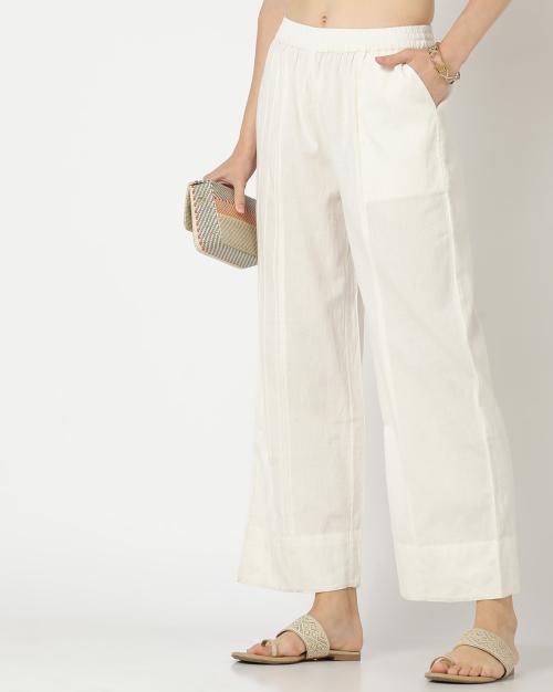 Women Pants with Insert Pocket