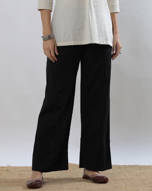 Women Pants with Insert Pocket