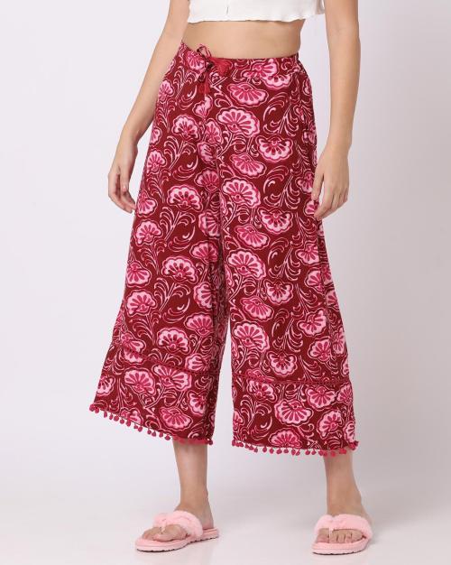 Floral Print Flared Pyjamas