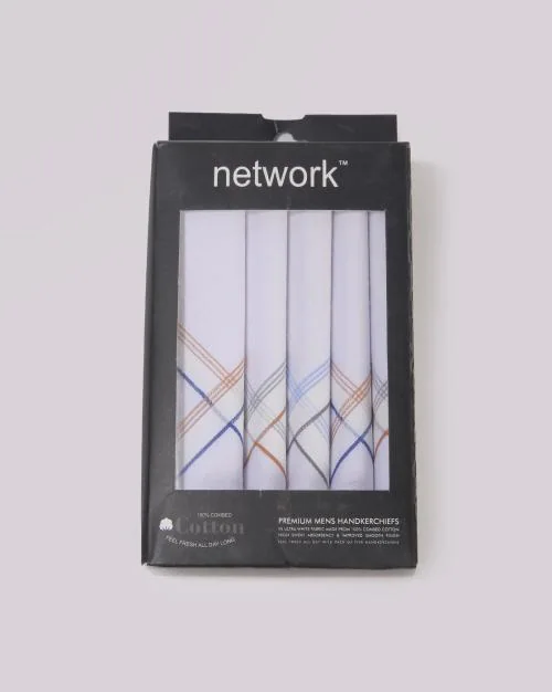 Pack of 5 Handkerchiefs