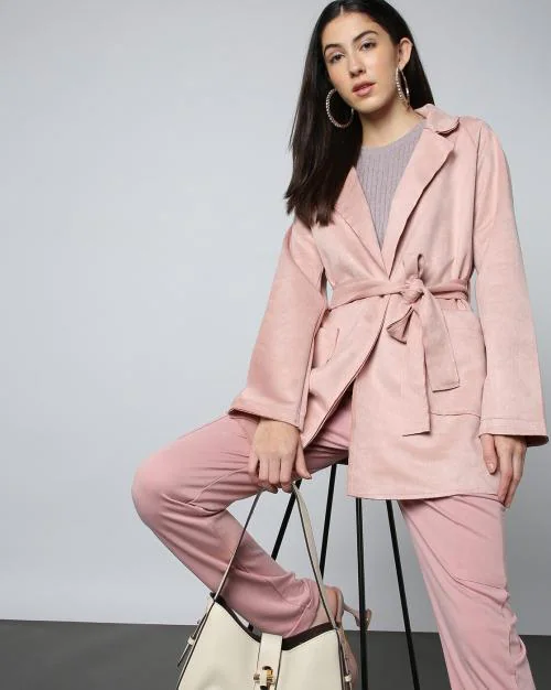 Women Trench Coat with Belt