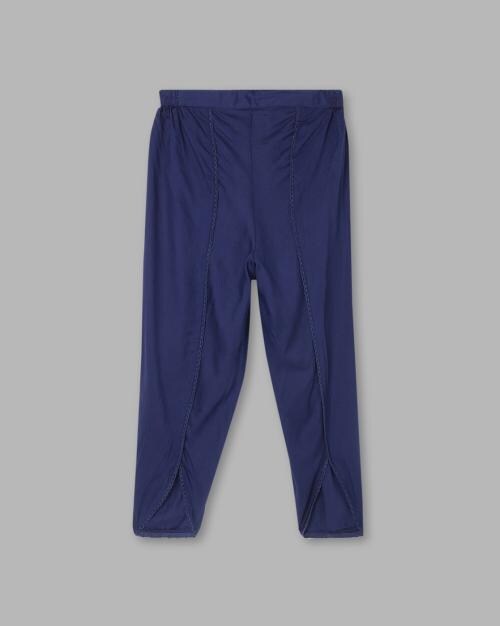 Lace Palazzos with Elasticated Waist