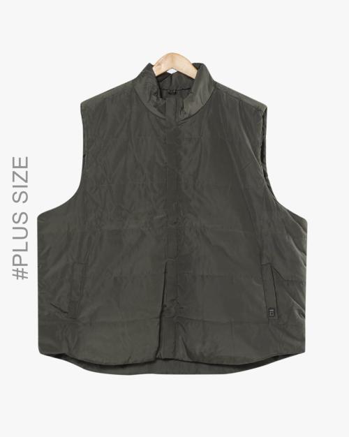 Slim Fit Sleeveless Jacket