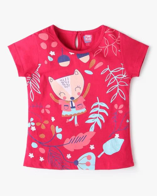 Printed Crew-Neck T-Shirt