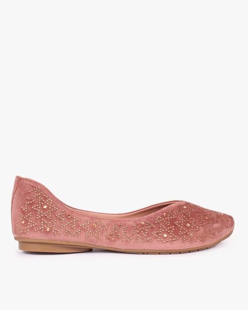 Embellished Ballerina Flats