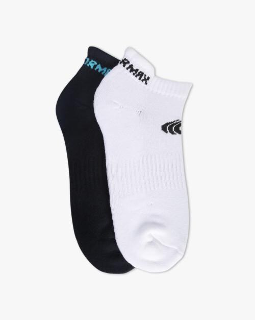 Pack of 2 Socks with Logo Pattern