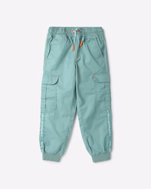 Cargo Pants with Drawstring Waist