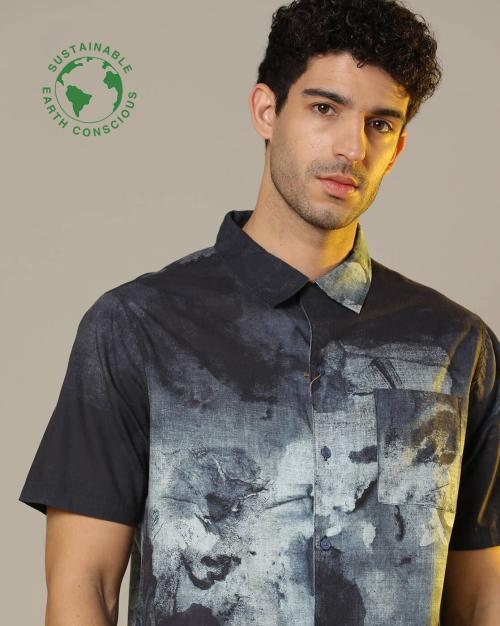 Printed Organic Cotton Shirt