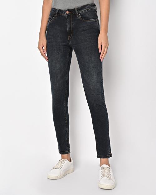 Women Lightly Washed Slim Fit Jeans