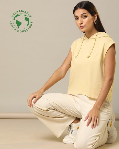 Knitted Organic Cotton Hoodie