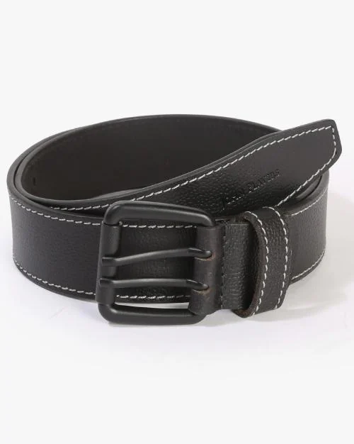 Belt with Double Pin-Buckle Closure