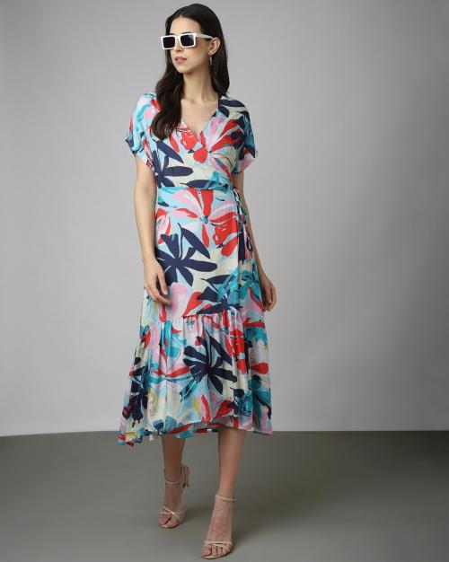 Women Printed Fit & Flare Dress