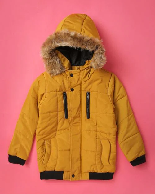 Quilted Parka Jacket