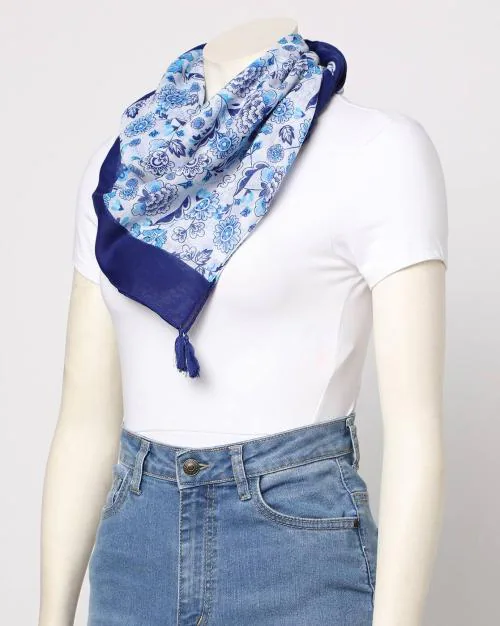 Floral Print Scarf