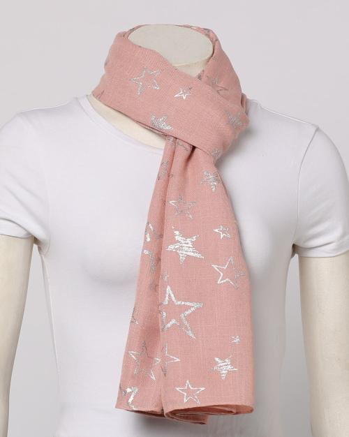 Star Print Scarf