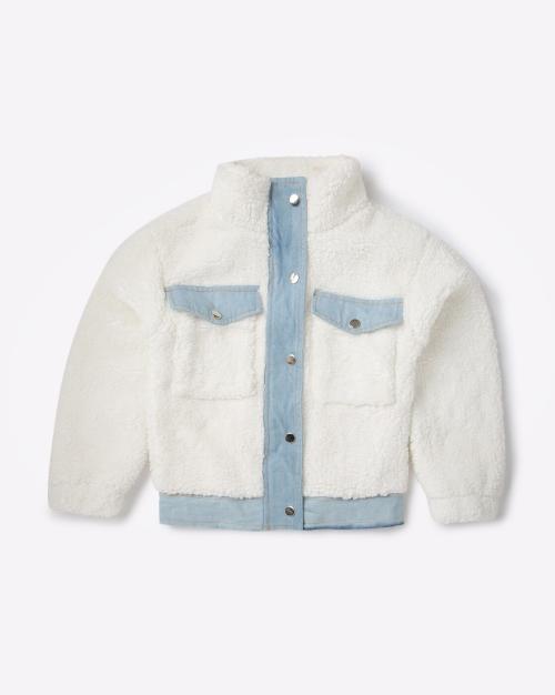 Button-Down Jacket with Patch Pocket