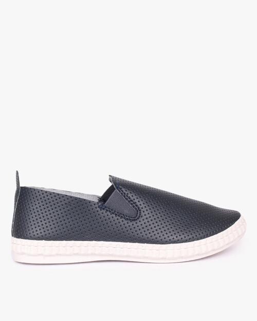 Perforated Slip-On Shoes