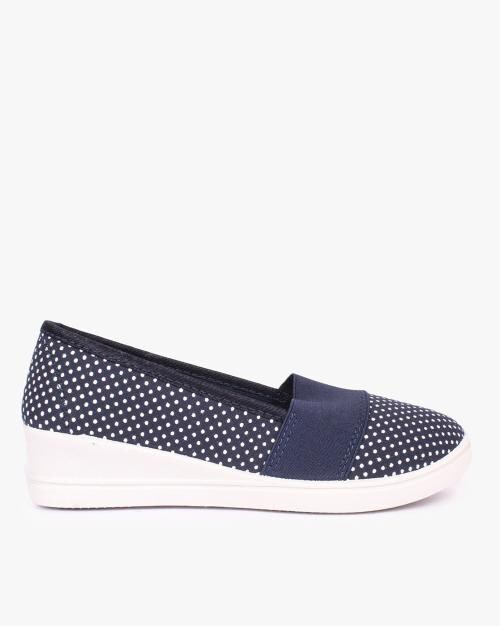heeled slip on shoes