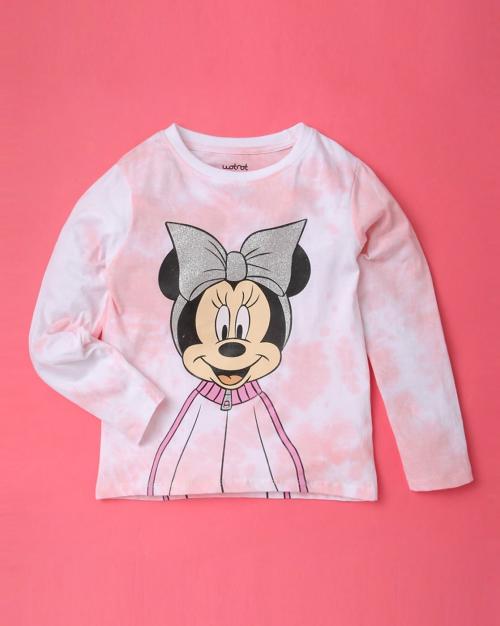 Minnie Mouse Print T-Shirt