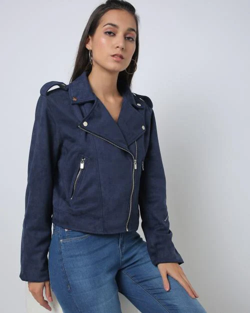 Zip-Front Jackets with Zip Pockets