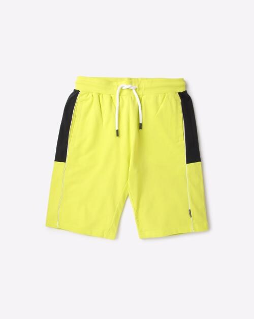 Shorts with Drawstring Fastening