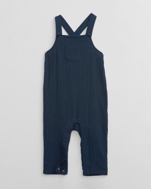 Dungarees with Patch Pocket