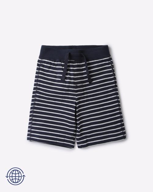 Buy Striped Cotton Knit Shorts Online at Best Prices in India - JioMart.