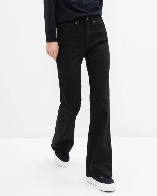 Women High Rise Flared Stretchable Jeans