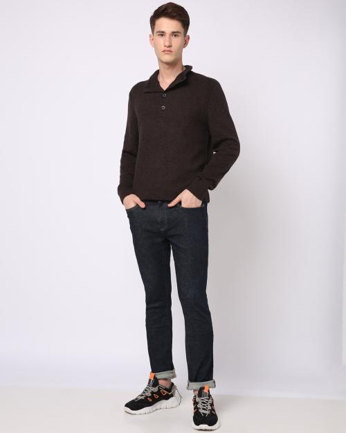 pullover high neck top