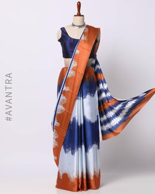 Digital Print Saree
