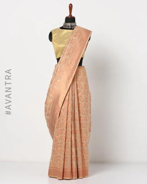 Buy Floral Zari Pattern Saree Online at Best Prices in India - JioMart.