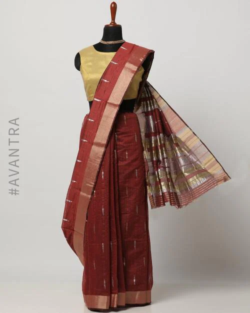 Saree with Zari Border