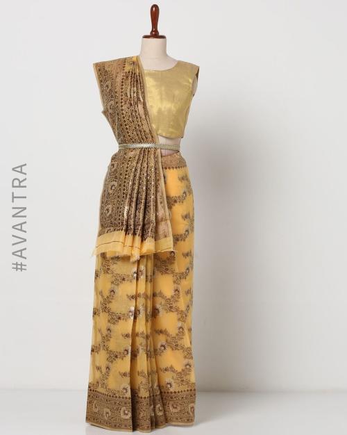 Floral Pattern Saree