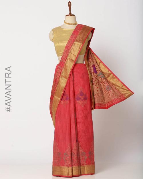 Woven Banarasi Silk Saree