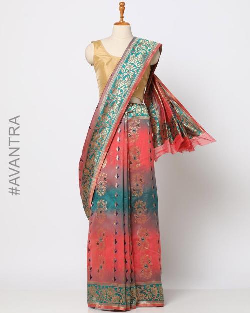 Zari Woven Jamadani Saree