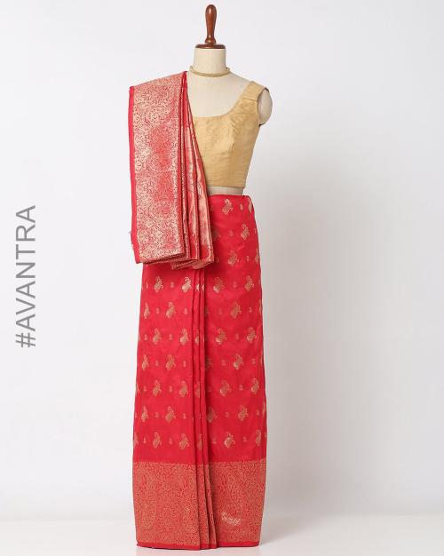 Zari Woven Banarasi Saree