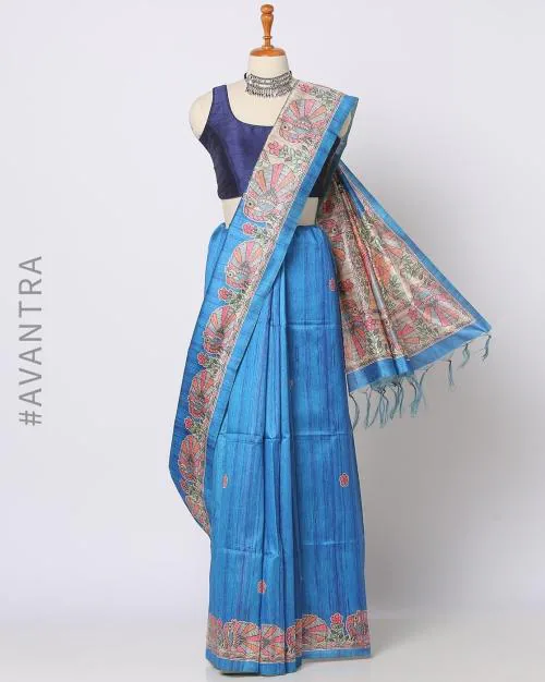 Madhubani Printed Saree