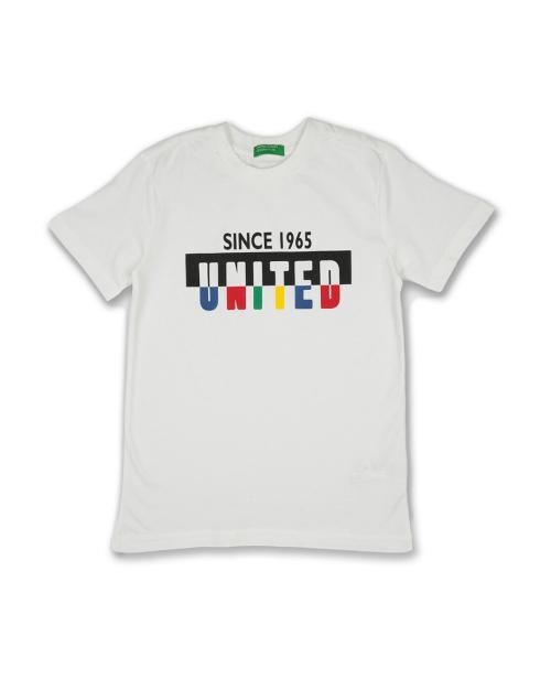 Brand Print Crew-Neck T-Shirt