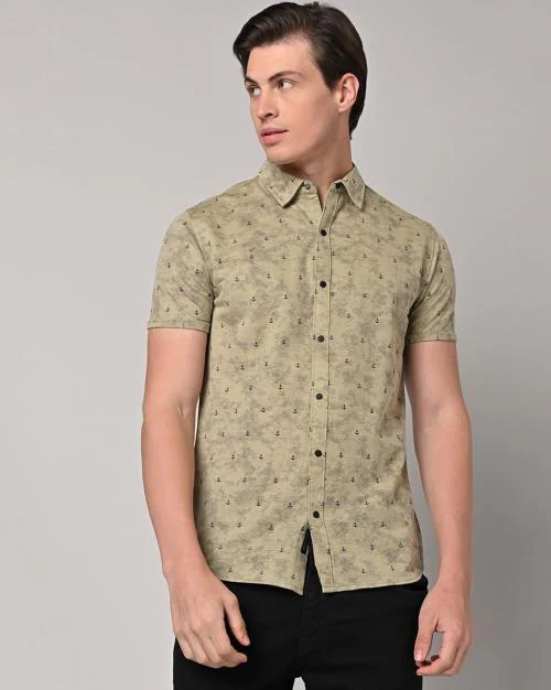 Buy Men Printed Slim Fit Shirt Online at Best Prices in India - JioMart.