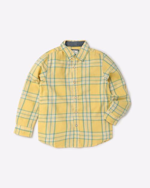 Checked Cotton Shirt