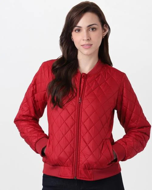 Buy Quilted Bomber Jacket Online at Best Prices in India JioMart.