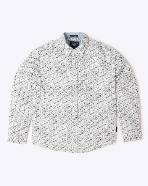 Printed Shirt with Placement Logo