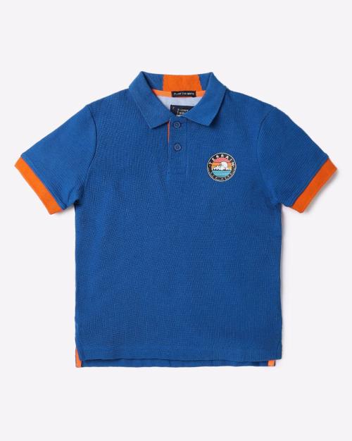 Logo Print Polo T-Shirt