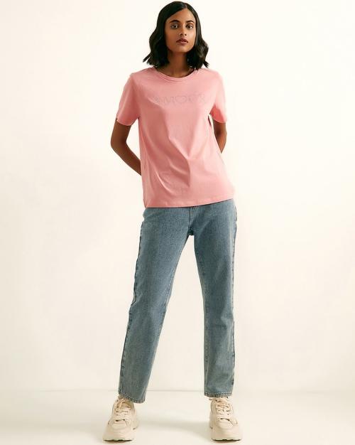 Bustier Round-Neck Top